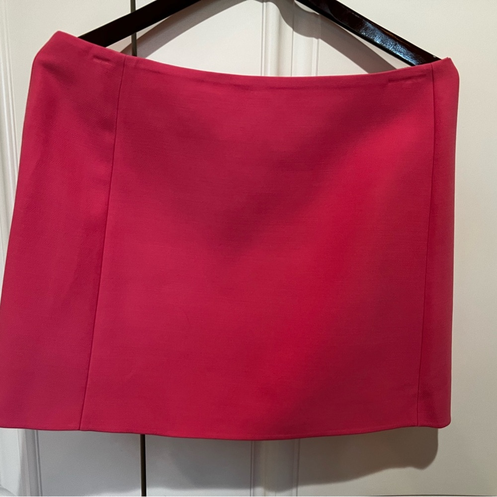 Lafayette 148 New York Wool Silk Lined Mini Skirt Size 12
